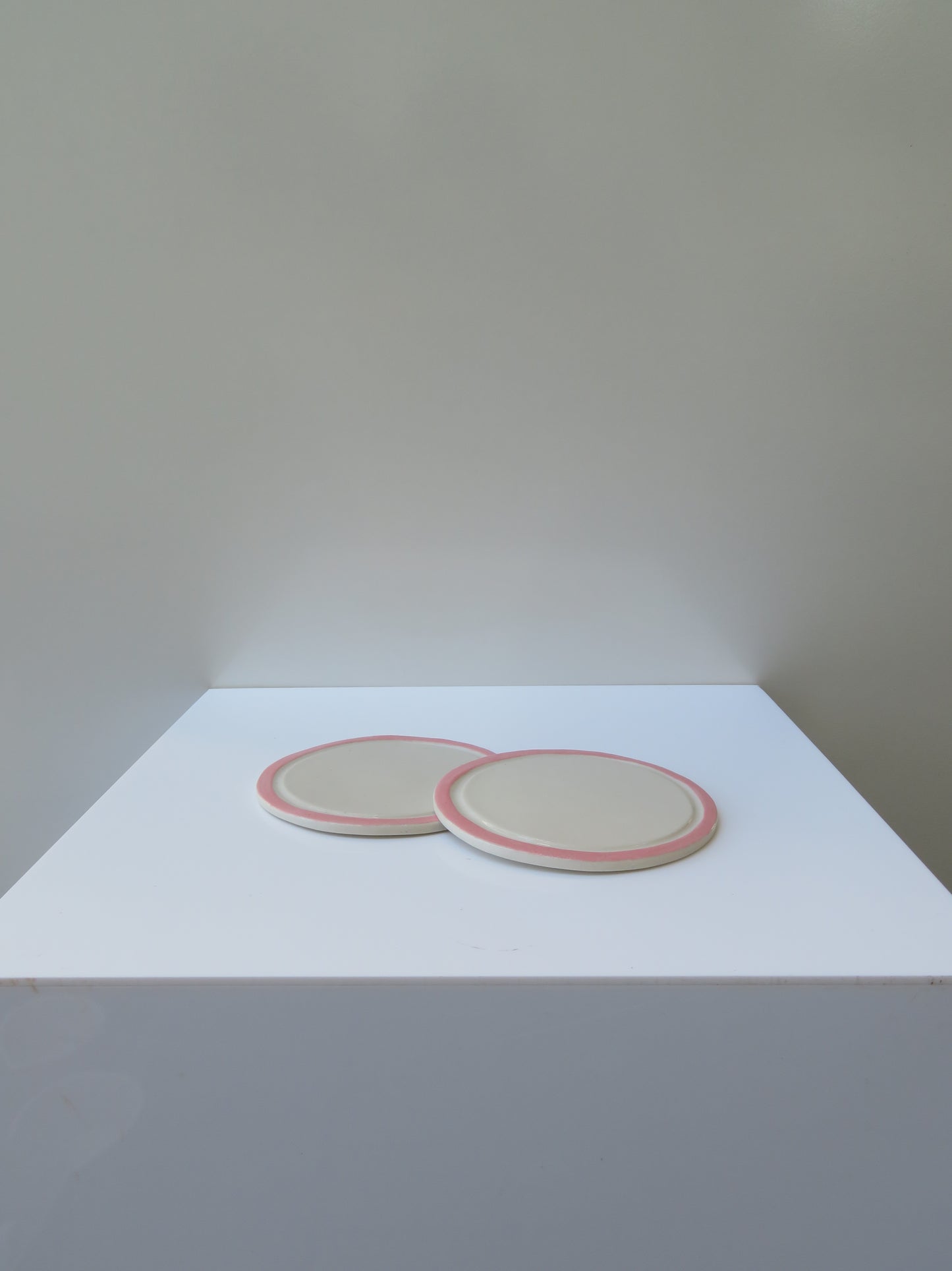 ‘Coaster set of 2’ in Soft Pink