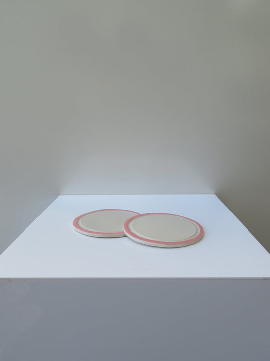 ‘Coaster set of 2’ in Soft Pink