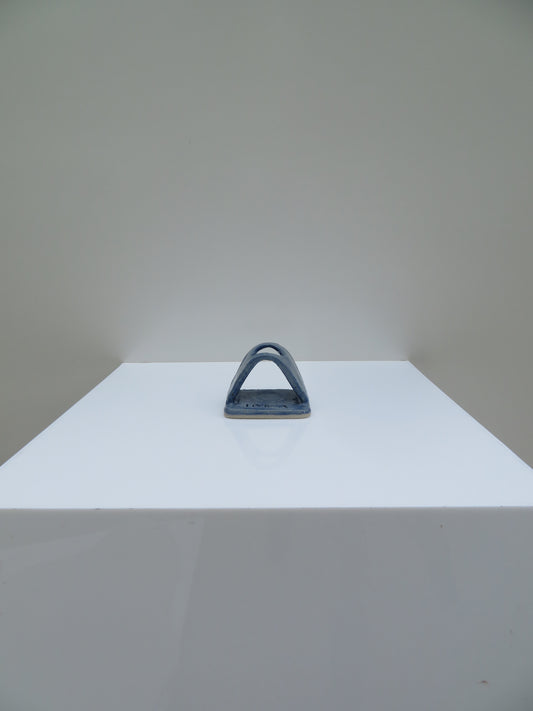 'Candle Holder’ In Deep Blue