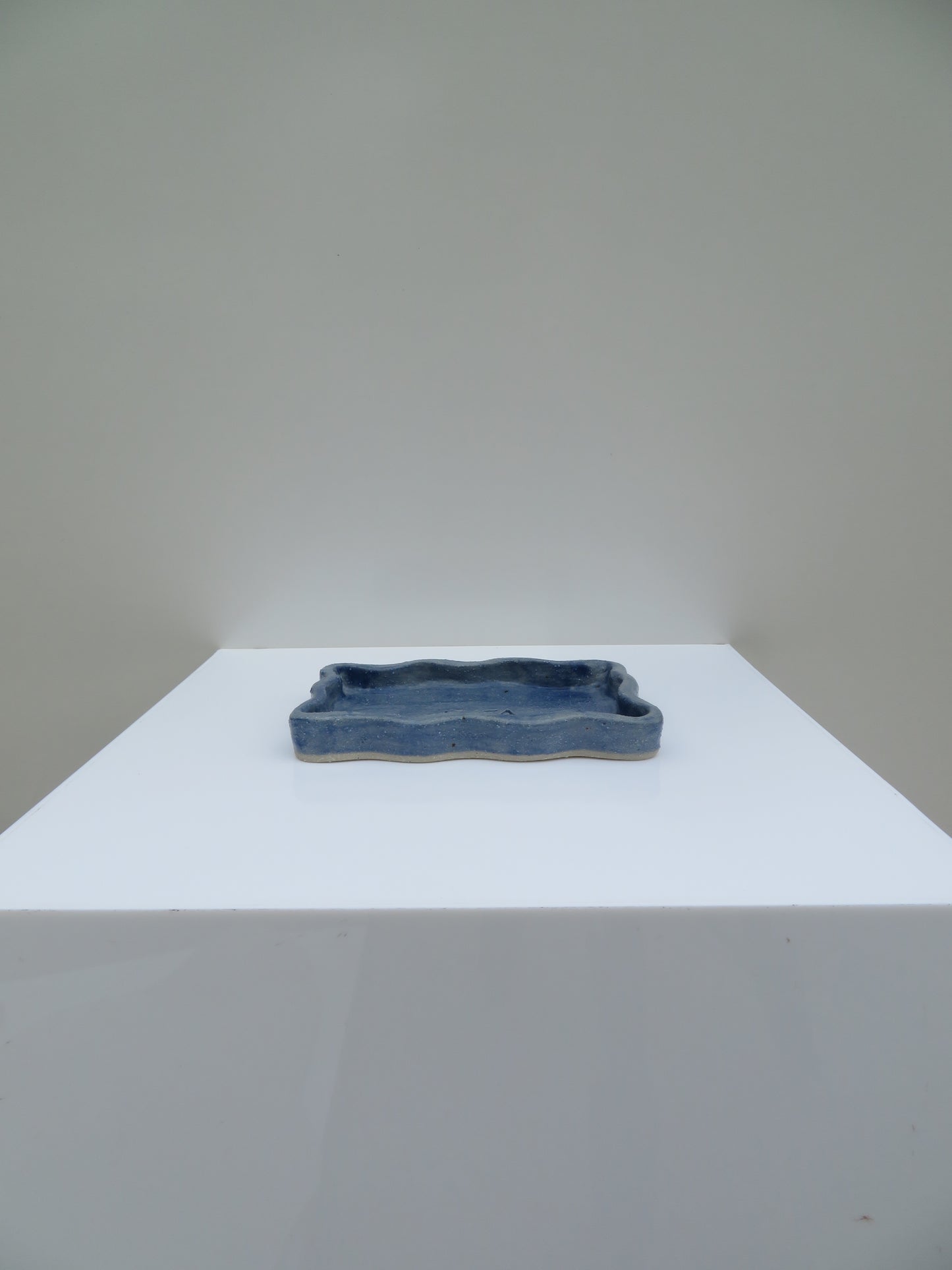 'Wavy Jewellery Tray' in Deep Blue