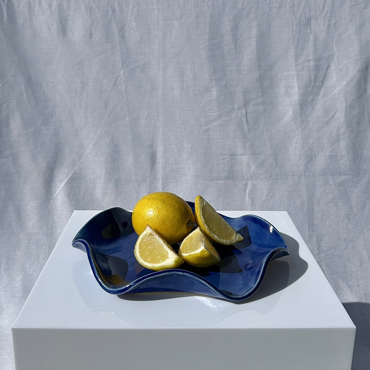 ‘Wavy Bowl’ in Deep Blue