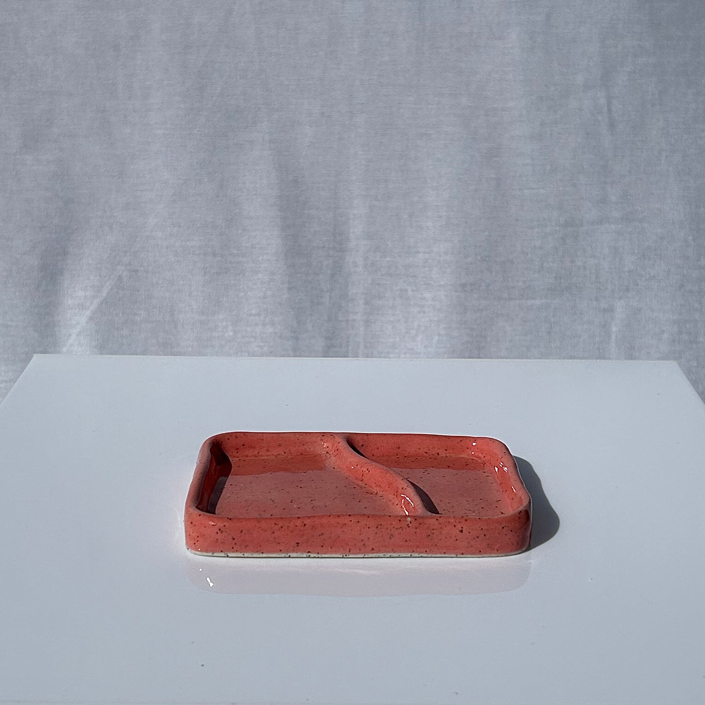 'Jewellery Tray' in Pink Clay