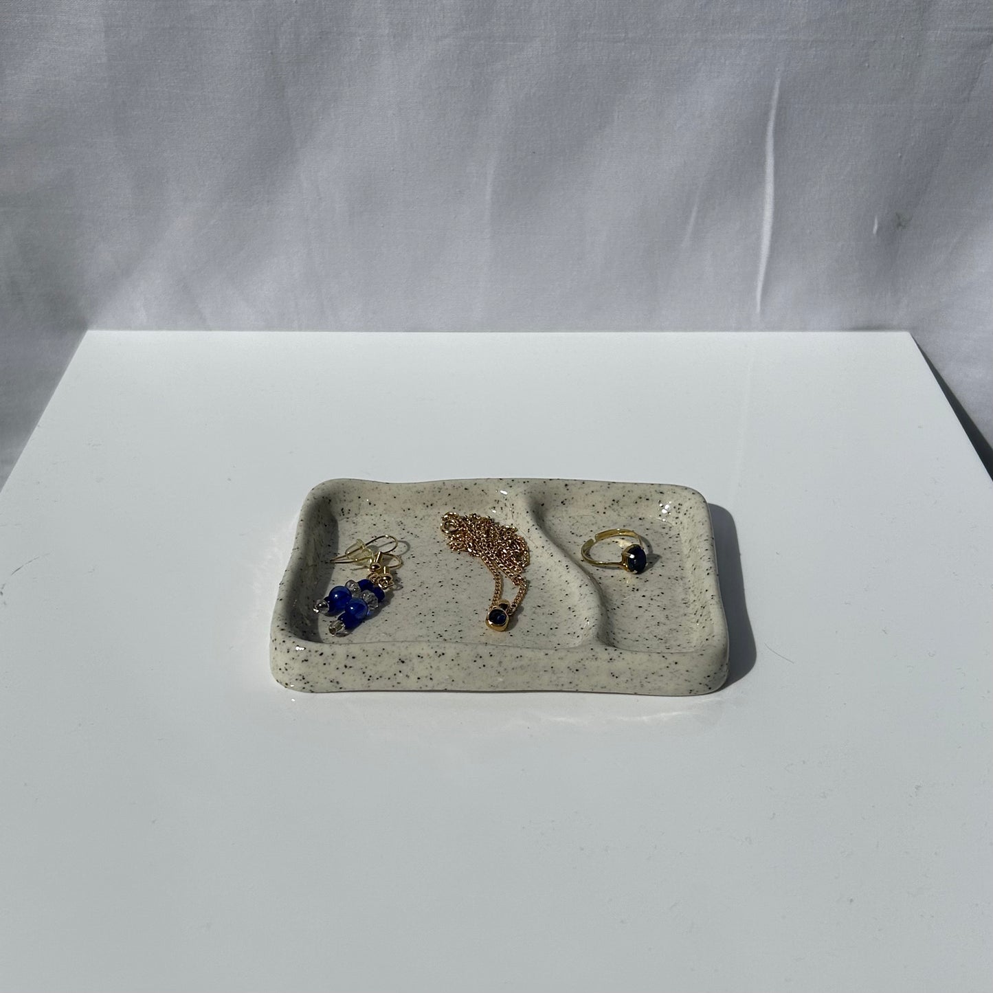 'Jewellery Tray' in Clear Glaze