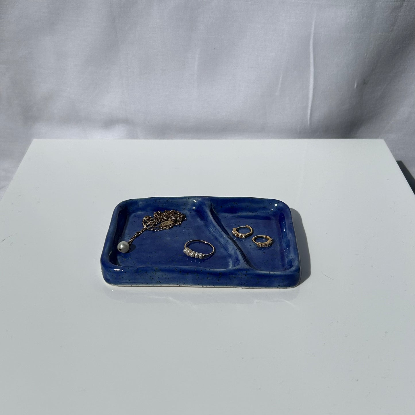 'Jewellery Tray' in Deep Blue